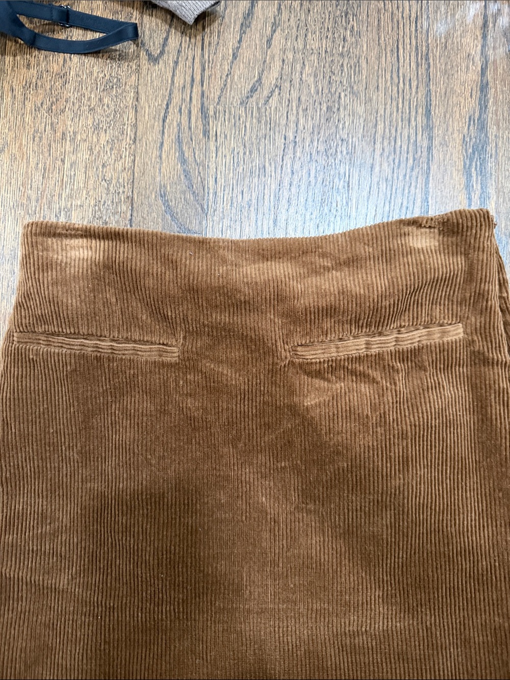 Zara Brown Corduroy Mini Skirt - Picture 2 of 5
